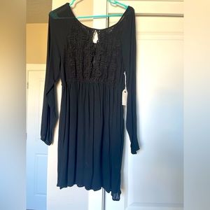 New with tags black cut out dress.